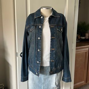 Classic blue denim jacket
